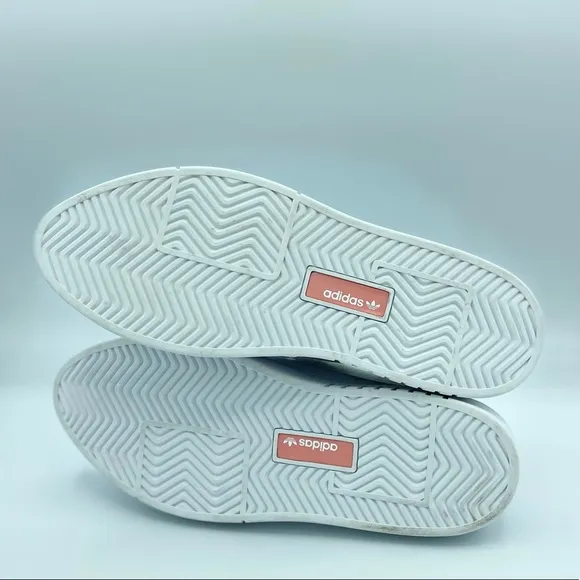 Women Adidas Shoes Sleek Super White Tactile Rose