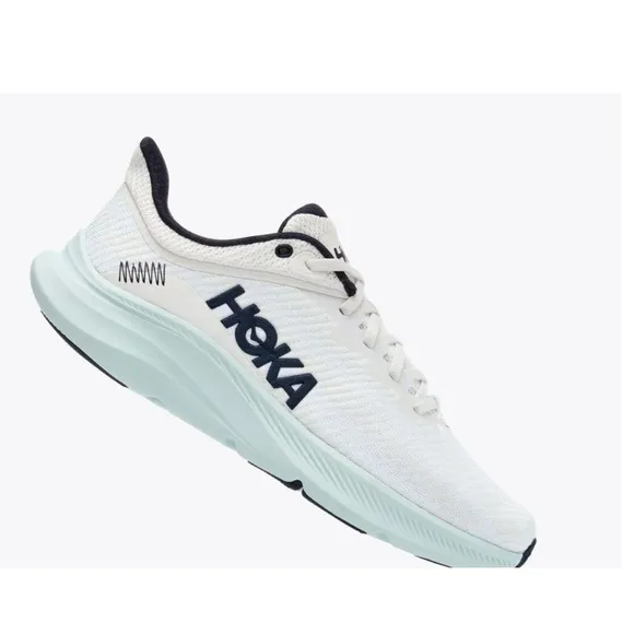 Women Hoka One One Solimar Blanc De Blanc Running Shoes Sneakers Size 8