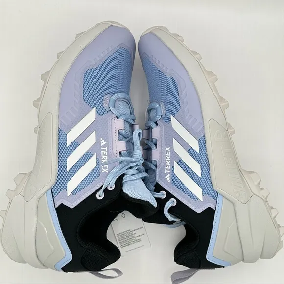 Women’s Adidas Hiking Shoes Size 10 Terrex Swift R3 Blue Dawn HQ1058 New