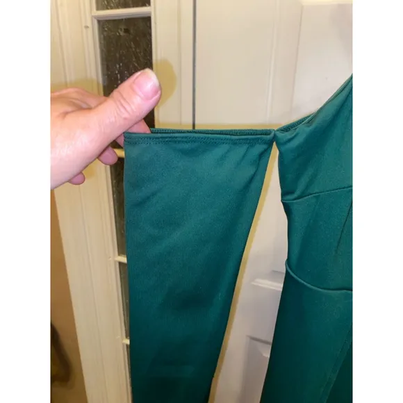 Women's boutique Maxi Dress Size S Green