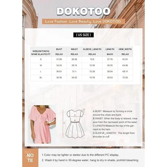 Womens Citrus Dresses 2024 Spring Summer Deep V Neck Elegant Bow tie Mini Dress