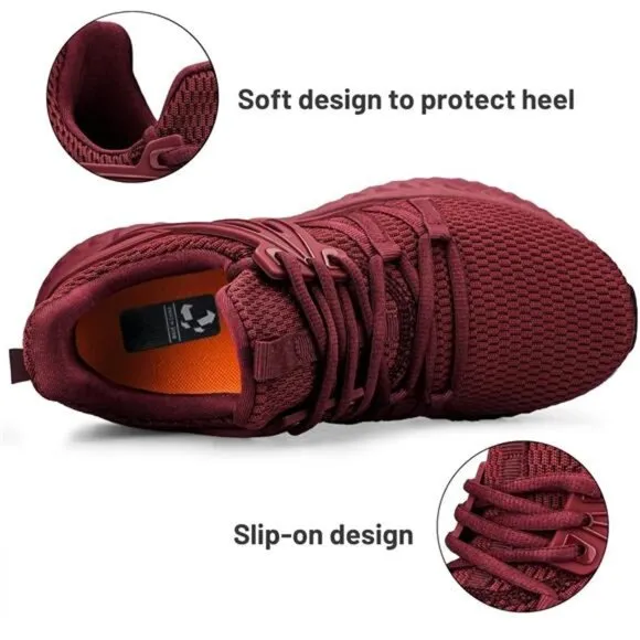 Womens Slip On Sneakers Women Walking Tennis Shoes Lightweight Casual