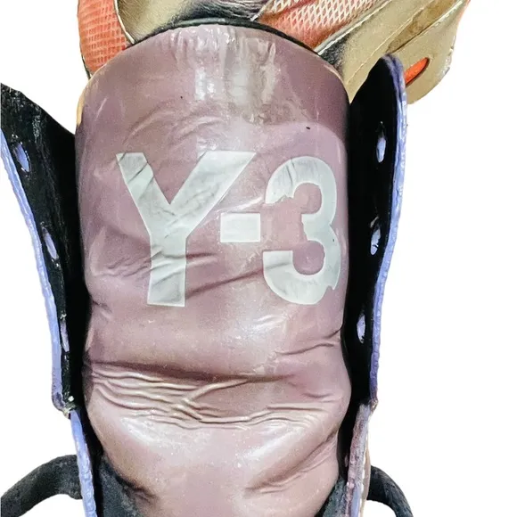 Y-3 Yohji Yamamoto Adidas 2010 Collection Lace up Cushion Wedge Shoes Size 8.5