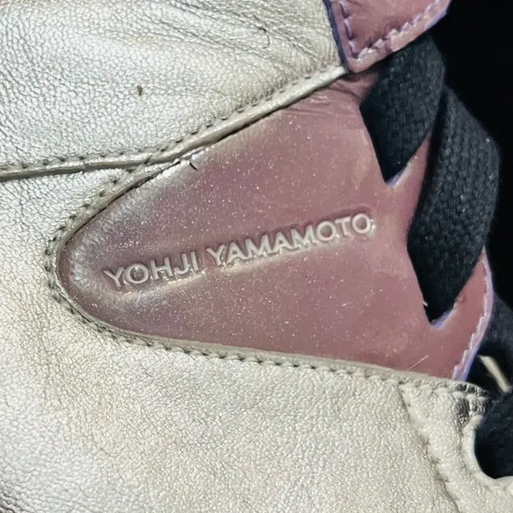 Y-3 Yohji Yamamoto Adidas 2010 Collection Lace up Cushion Wedge Shoes Size 8.5