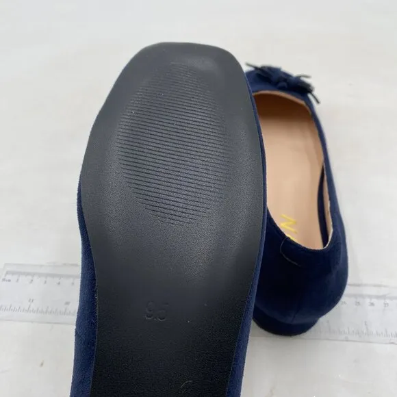 YDN Women Chunky Block Low Heel Loafers Square Toe Tassel Fringed Pumps