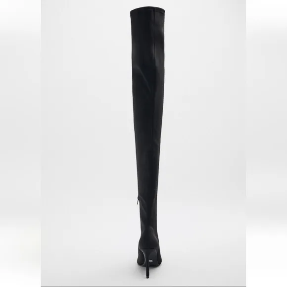Zara * heeled over the knee boots size 7.5