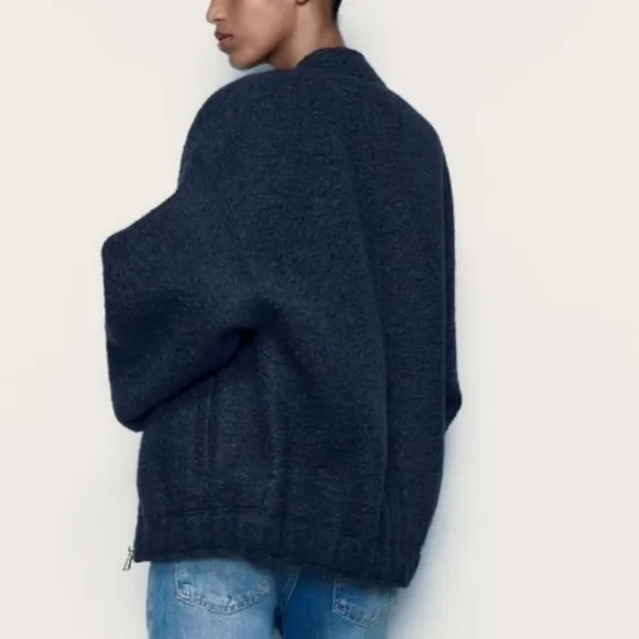 Zara * oversized bomber jacket