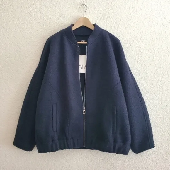 Zara * oversized bomber jacket