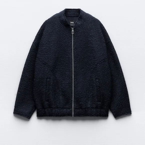 Zara * oversized bomber jacket