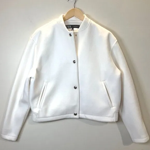 Zara  Soft Bomber Jacket  Size XXL