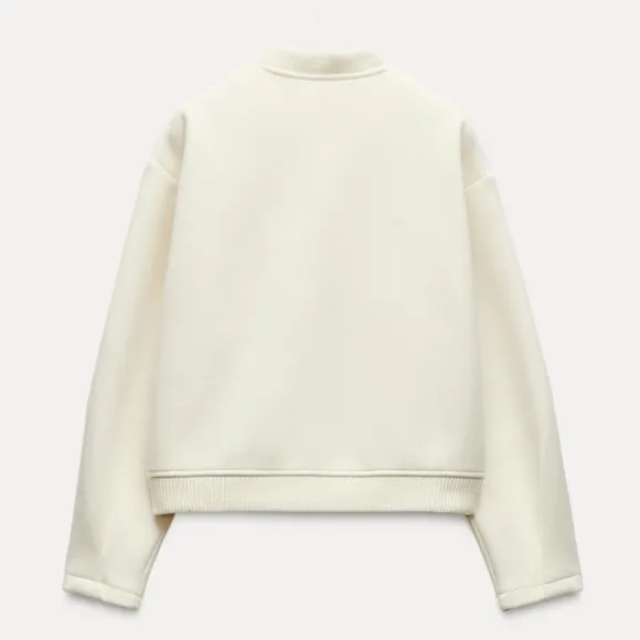 Zara  Soft Bomber Jacket  Size XXL