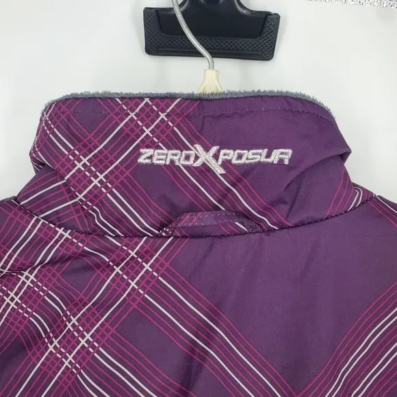 ZeroXposur Reversible Jacket Women Size Medium Purple