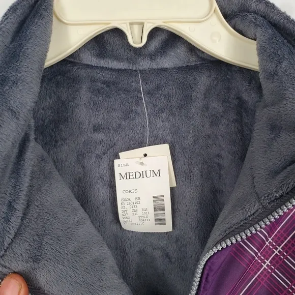 ZeroXposur Reversible Jacket Women Size Medium Purple