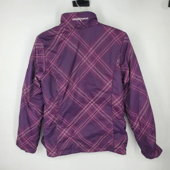 ZeroXposur Reversible Jacket Women Size Medium Purple
